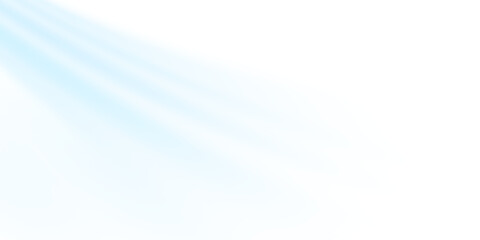 Fototapete - Air flow set of vector elements on a white background. Abstract light effect blowing from an air conditioner, purifier or humidifier. Dynamic blurred flow motion