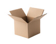 © Jannik - Cardboard box open, isolated on a white background, studio shot, png, transparent