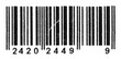 © dule964 - Barcode scratched, line bar stickers icon isolated on white background, clipping path