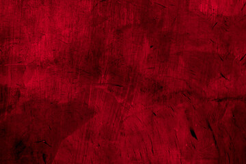 Aufkleber - Old wall texture cement black red  background abstract dark color design are light with white gradient background.