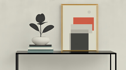 Wall Mural - poster vertical mockup