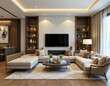 © Arethaawykoff - Revitalize your living space with modern, cozy lounge featuring elegant decor and natural light