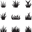 © MdMezbahul - Vector Illustration of Grass Silhouettes for Design Projects