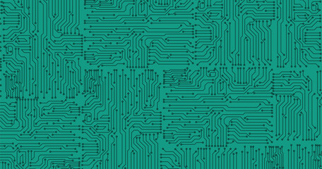 Abstract digital background with technology circuit board texture. 