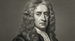 © jesus lover - Classic Engraving of Sir Isaac Newton, an Iconic Portrait of the Influential English Physicist and Mathematician, Highlighting His Historical Significance in Science and the Enlightenment Era.
