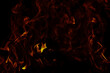 © alexander_yoel - Fiery Flames Dancing on a Black Canvas