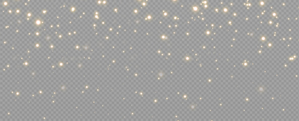 Aufkleber - Festive stardust background with gold sparkle, bokeh, and light effects. Magical and glamorous design perfect for holidays, celebrations, and New Year themes.