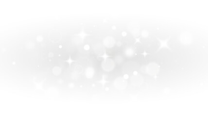 Fototapete - Festive abstract background with glowing particles,   white sparkles, and magical shimmer. Ideal for Christmas, New Year, and celebration-themed designs.