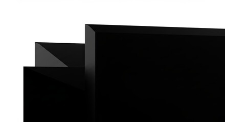 Poster - Three black boxes are shown in a white background