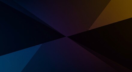 Poster - A dark blue and purple background with a black and white line