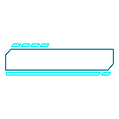 Wall Mural - Aesthetic Hud