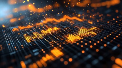 Digital Data Stream: Abstract Representation of Information Flow