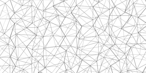 Abstract of simple gray line triangle pattern geometric background. Seamless geometric polygonal repeatable pattern swatch background, Trendy design vector background for web backdrop orpaper print.	
