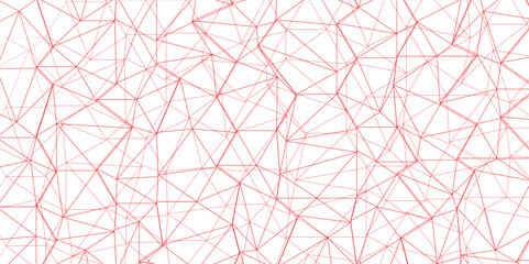 Abstract of simple RED line triangle pattern geometric background. Seamless geometric polygonal repeatable pattern swatch background, Trendy design vector background for web backdrop orpaper print.