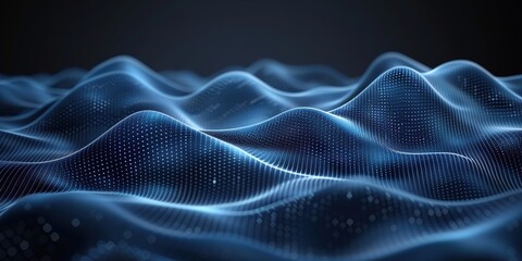 Wall Mural - abstract digital fume background