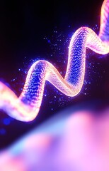 Wall Mural - abstract dna background