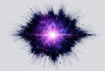 Wall Mural - dark purple blue black abstract grainy background