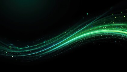 Wall Mural - design black dark blue green emerald petrol teal lime yellow white abstract background