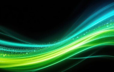 Wall Mural - design black dark blue green emerald petrol teal lime yellow white abstract background
