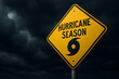 © Passionwith - Hurricane Season Alert Sign: Prepare for the Storm