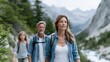 © PooHPiN365 - Scenic Mountain Hike with Family Amid Nature