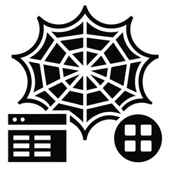 Web Designer element isolated web page structure on white background