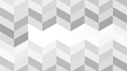 Leinwandbilder - Black and white minimal linear geometric pattern background. Seamless looping abstract motion design. Video animation Ultra HD 4K 3840x2160