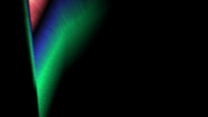 Aufkleber - Colorful thermal holographic gradient grainy abstract grunge background. Seamless looping blurred motion design. Video animation Ultra HD 4K 3840x2160