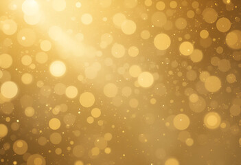 golden bokeh background