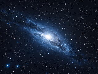 constellation and nebula in the vast universe, cosmic stars