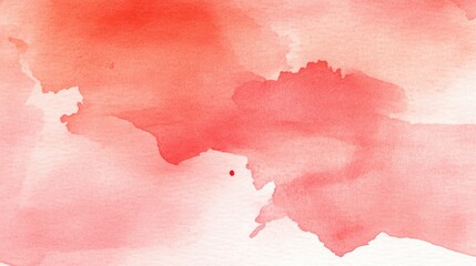 Wall Mural - soft red watercolor background for artistic and creative projects