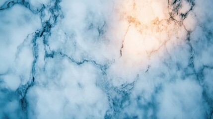 Wall Mural - elegant light blue marble texture for background or design use