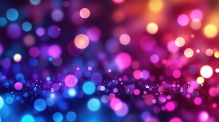 Wall Mural - bright colorful bokeh abstract background with soft light effects
