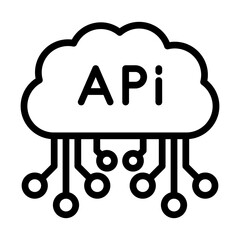 APIIntegration line icon