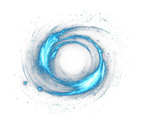 Wall Mural - png blue space tunnel phenomenon astronomy outdoors.
