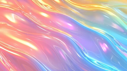 Aufkleber - Colorful, flowing background with a pink and blue wave. The colors are bright and vibrant, giving the impression of a fun, playful atmosphere