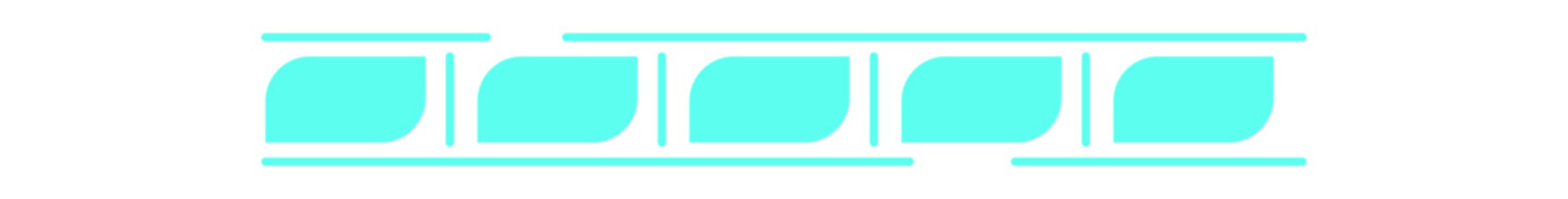 Wall Mural - y2k abstract icon badge. retro shape element with a modern frame. graphic design in flat style, perf