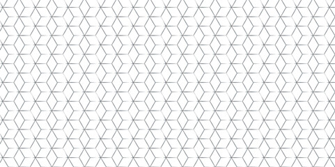Seamless pattern with hexagon square cube geometric pattern shapes grid metal element texture design. abstract tiles gradient science web tech connection triangle diamond honeycomb.