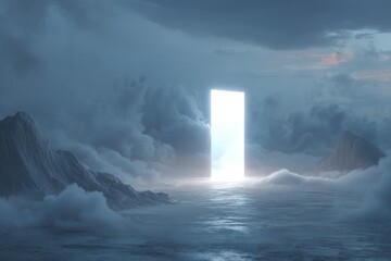 mystical portal landscape
