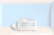 © Vetra Kori - mockup baby room. Nursery bedroom interior background