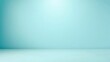 © Akaligo Stock - Minimalist backdrop with soft teal color gradient provides a calm and clean aesthetic for various design and photography projects