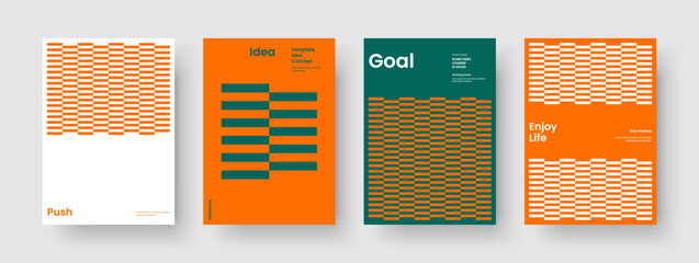 Wall Mural - creative poster design. isolated business presentation layout. geometric report template. banner. bo