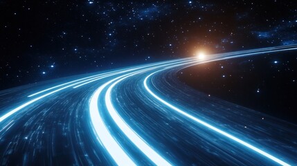 Wall Mural - Cosmic highway