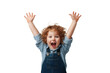 © Bojan - Child Victory Pose – Transparent Background
