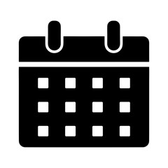 calendar icon digital schedule design

