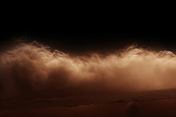Wall Mural - desert sand explosion effect background