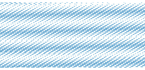 Blue Halftone Dot Pattern Background – Diagonal Abstract Gradient Design. Vector Illustration.