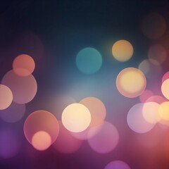 Aufkleber - Abstract bokeh lights in various colors, creating a dreamy and artistic visual effect