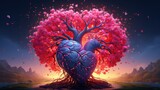 Drzewo Serca - Symbolika Miłości i Życia