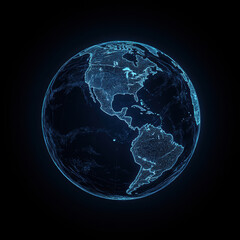 Wall Mural - Planet earth. Earth Day theme background wallpaper.